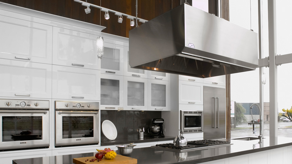 Réalisation Hottes chez Armoires Cuisines Action ProVent HCE